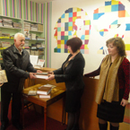 Крымские народники подарили книги юношеской библиотеке